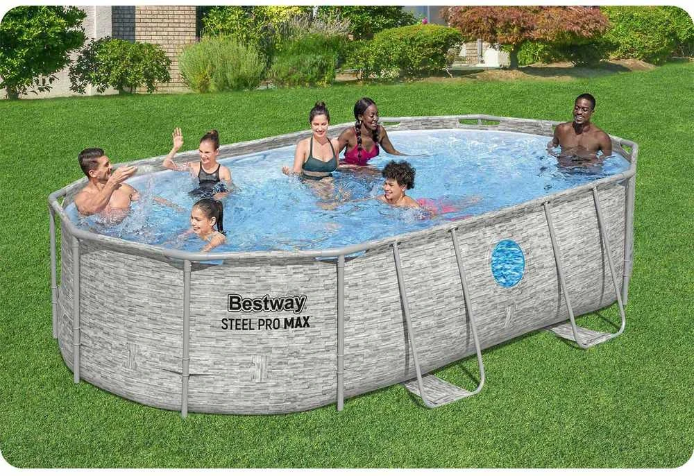 Baseinas Bestway Power Steel Swim Vista 56946