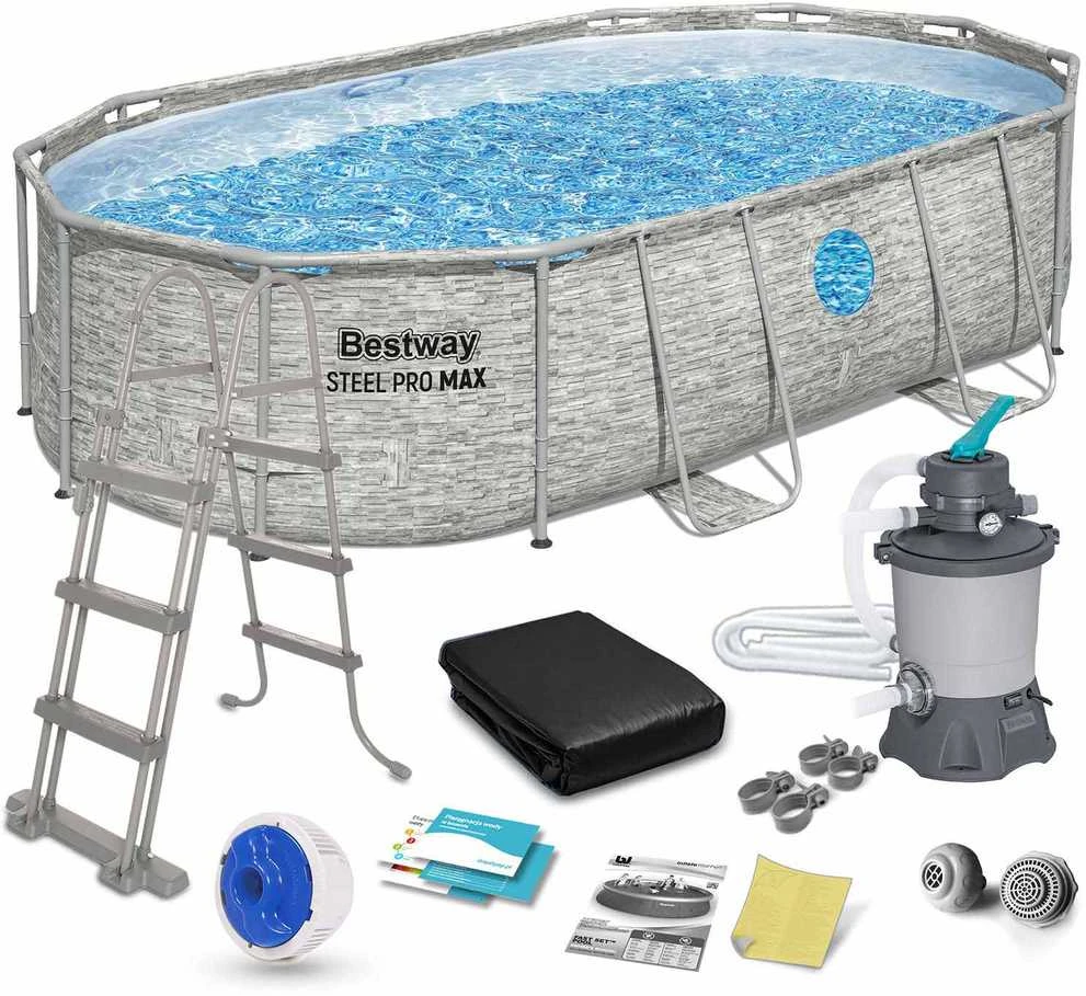 Baseinas Bestway Power Steel Swim Vista 56946