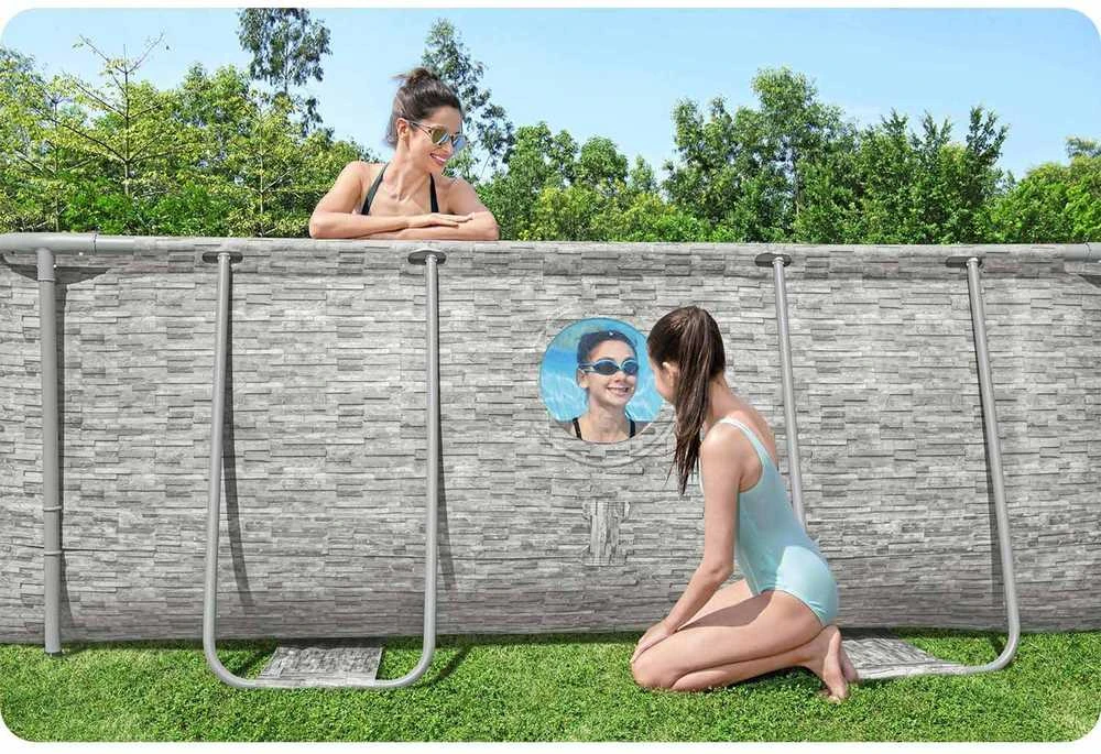 Baseinas Bestway Power Steel Swim Vista 56946