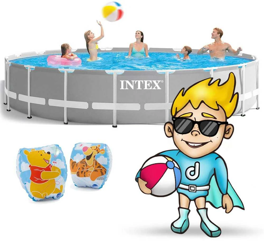 INTEX karkasinis baseinas PRISM FRAME POOL 26732NP 549x122cm
