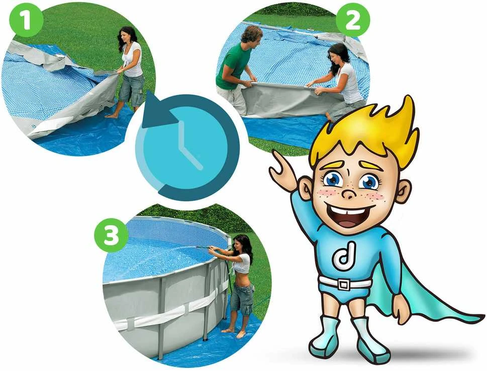 Bestway Karkasinis baseinas SteelPRO 549x132 cm, apvalus