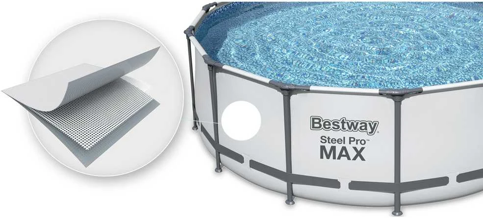 Bestway Karkasinis baseinas SteelPRO 549x132 cm, apvalus
