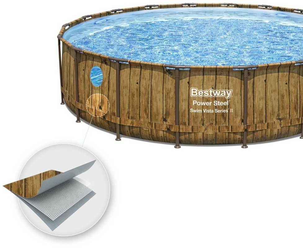 Karkasinis baseinas 549x122 Bestway 56977
