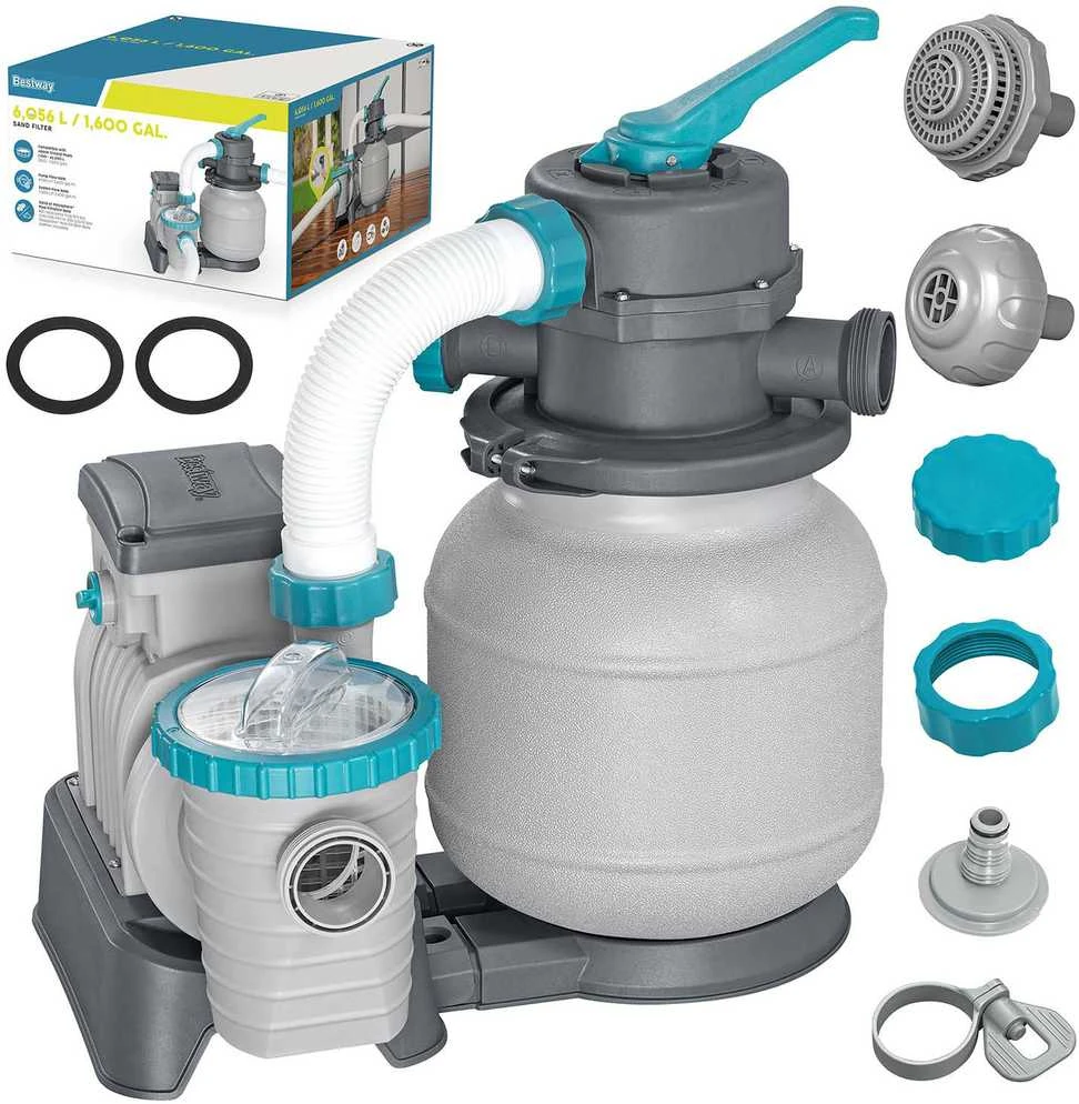 Bestway smėlio siurblys su priedais