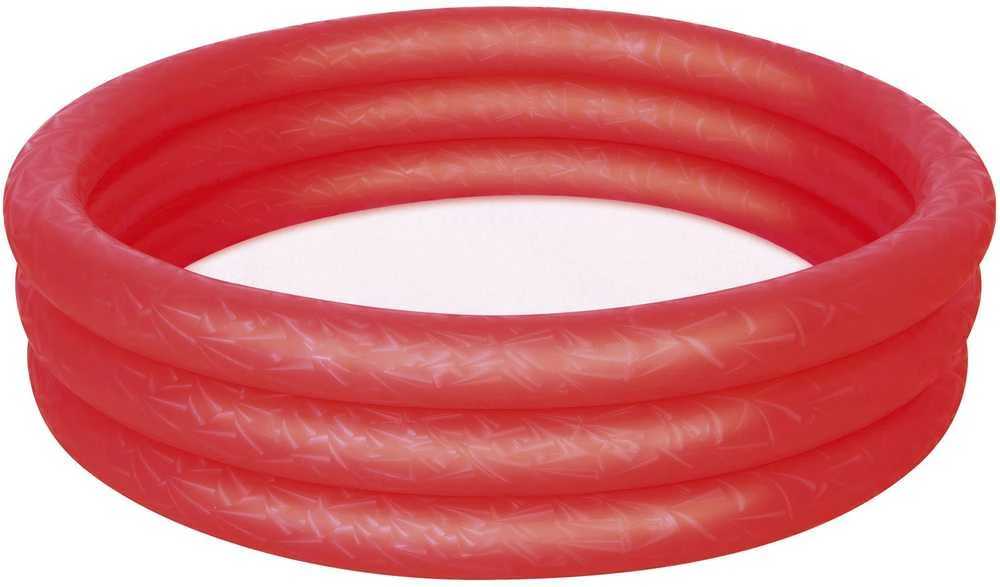Pripučiamas baseinas 122 x 25 cm Bestway 51025 - raudonas