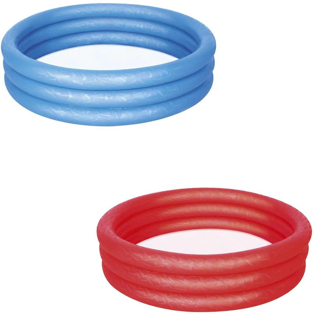 Pripučiamas baseinas 122 x 25 cm Bestway 51025 - raudonas