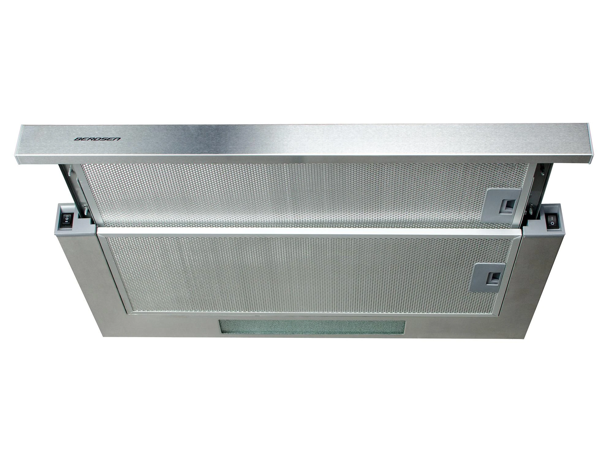 Berdsen teleskopinis virtuvinis gartraukis BE-60-LW 60 cm INOX