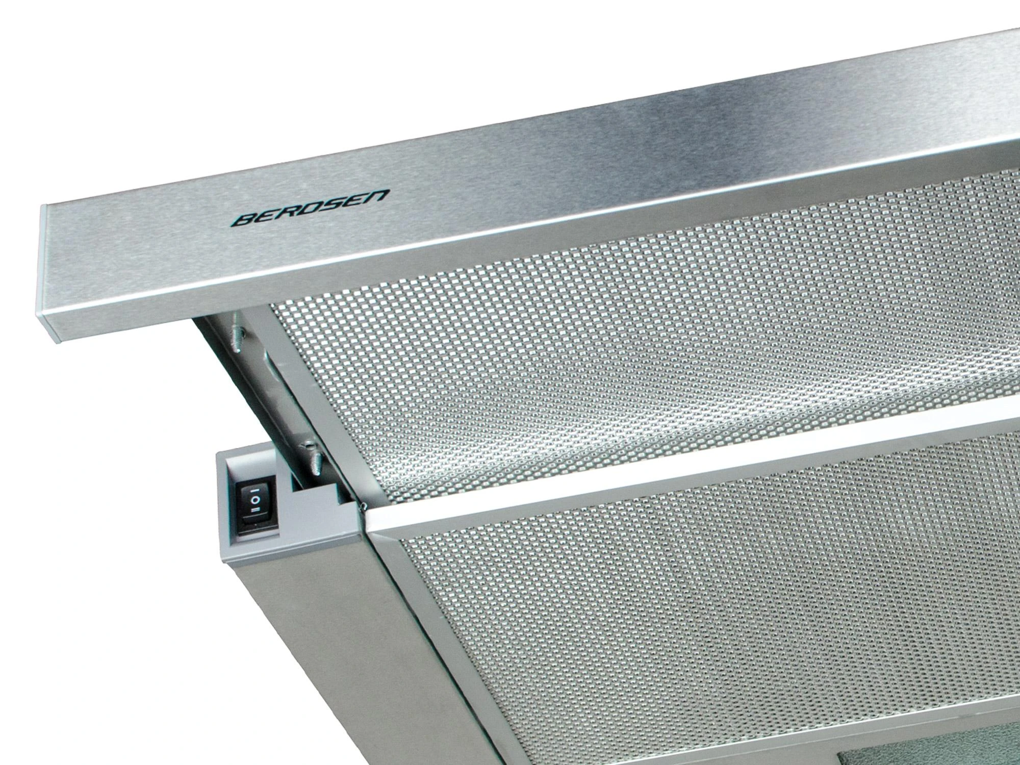 Berdsen teleskopinis virtuvinis gartraukis BE-60-LW 60 cm INOX