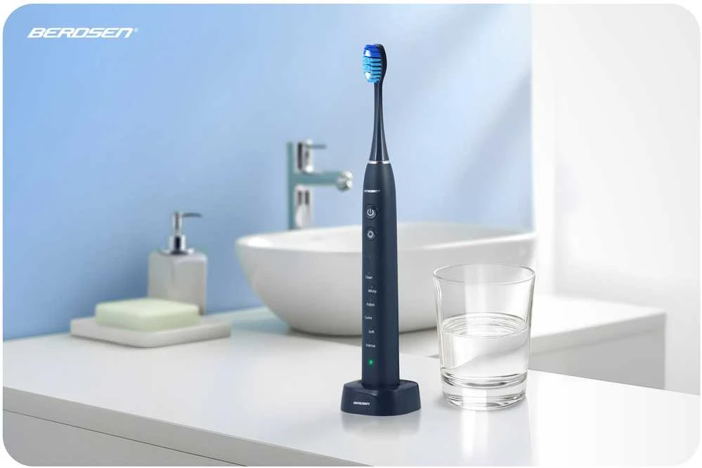 Berdsen Galaxy sonic dantų šepetėlis, tamsiai mėlynas