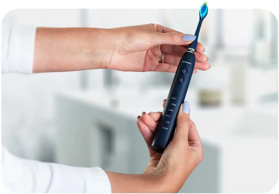 Berdsen Galaxy sonic dantų šepetėlis, tamsiai mėlynas