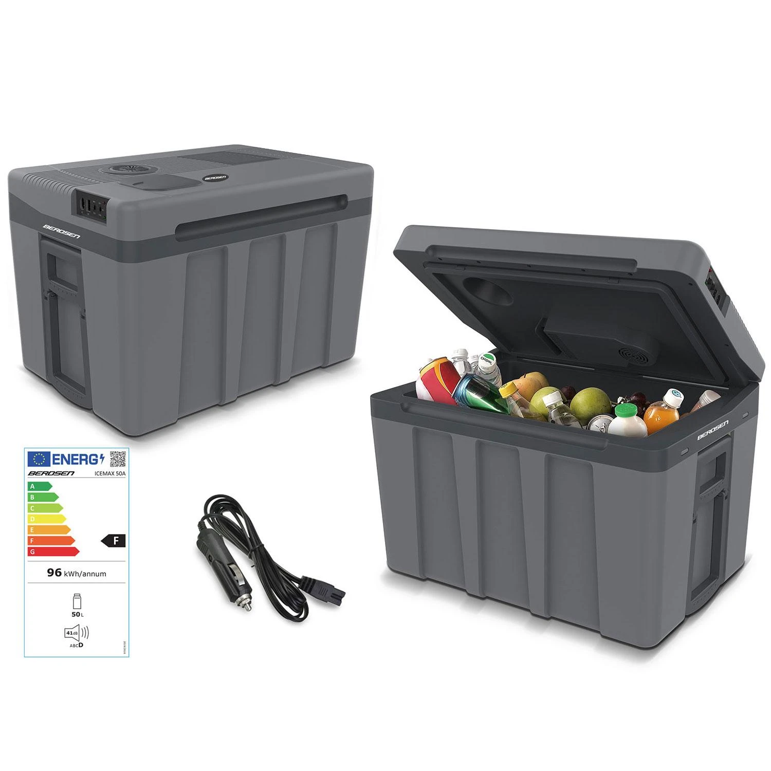 Turistinis šaldytuvas Berdsen Icemax 50 l