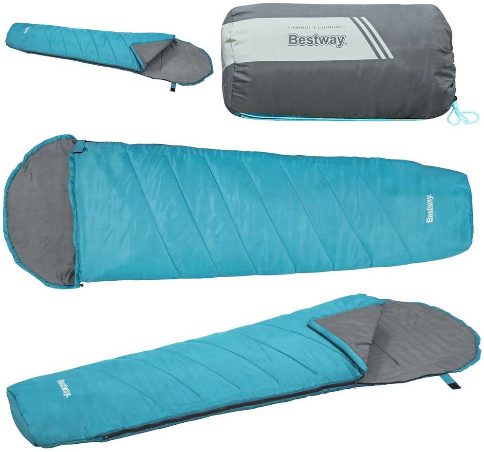 „Bestway 68102“ mėlynas kempingo miegmaišis