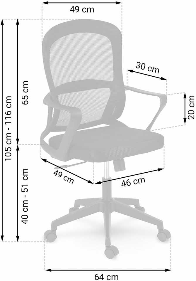 Sofotel Carillo mikro tinklelio biuro kėdė