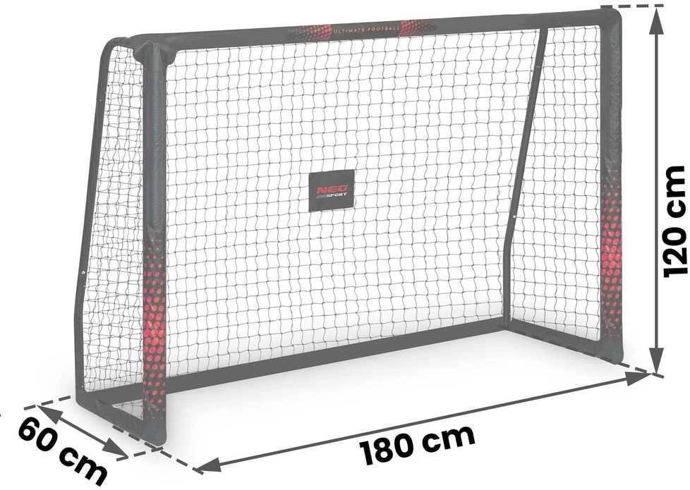 Futbolo vartai Neo-Sport NS-463, 180x120x60 cm