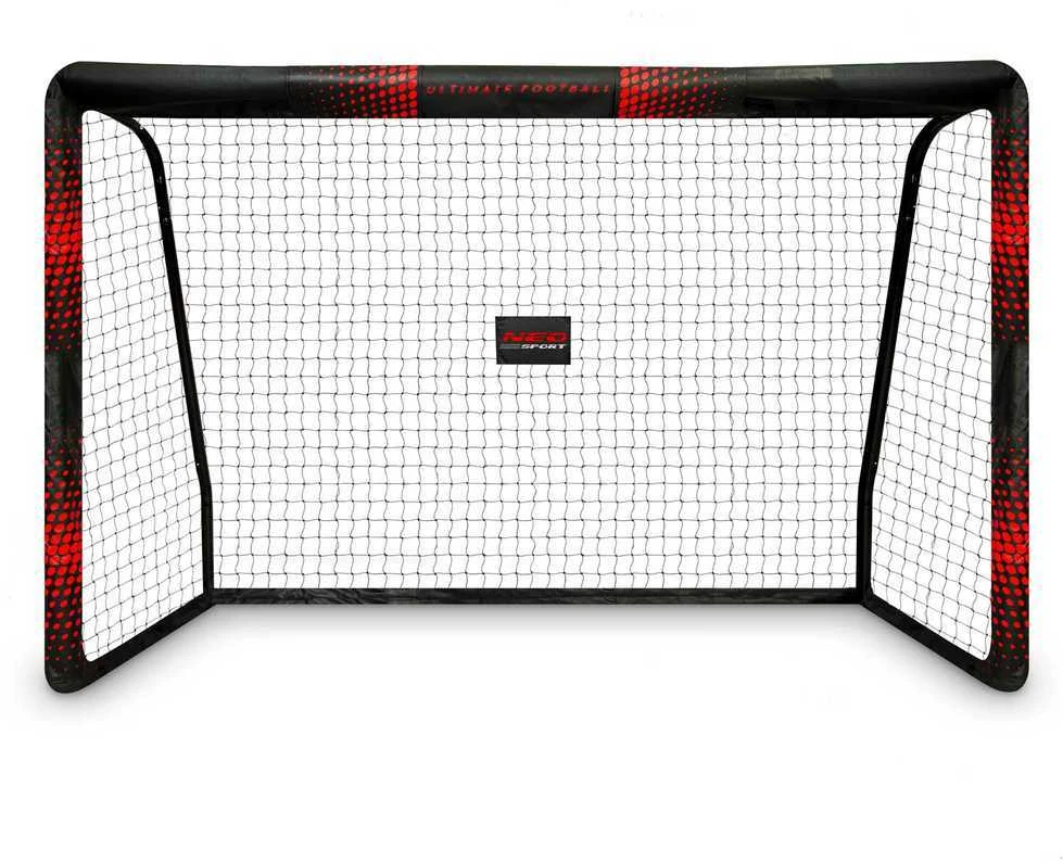 Neo-Sport Futbolo vartai 300 x 200 x 120 cm NS-473 juoda-raudona