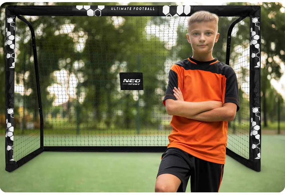 Neo-Sport Futbolo vartai 300 x 200 x 120 cm NS-472 Hexagon