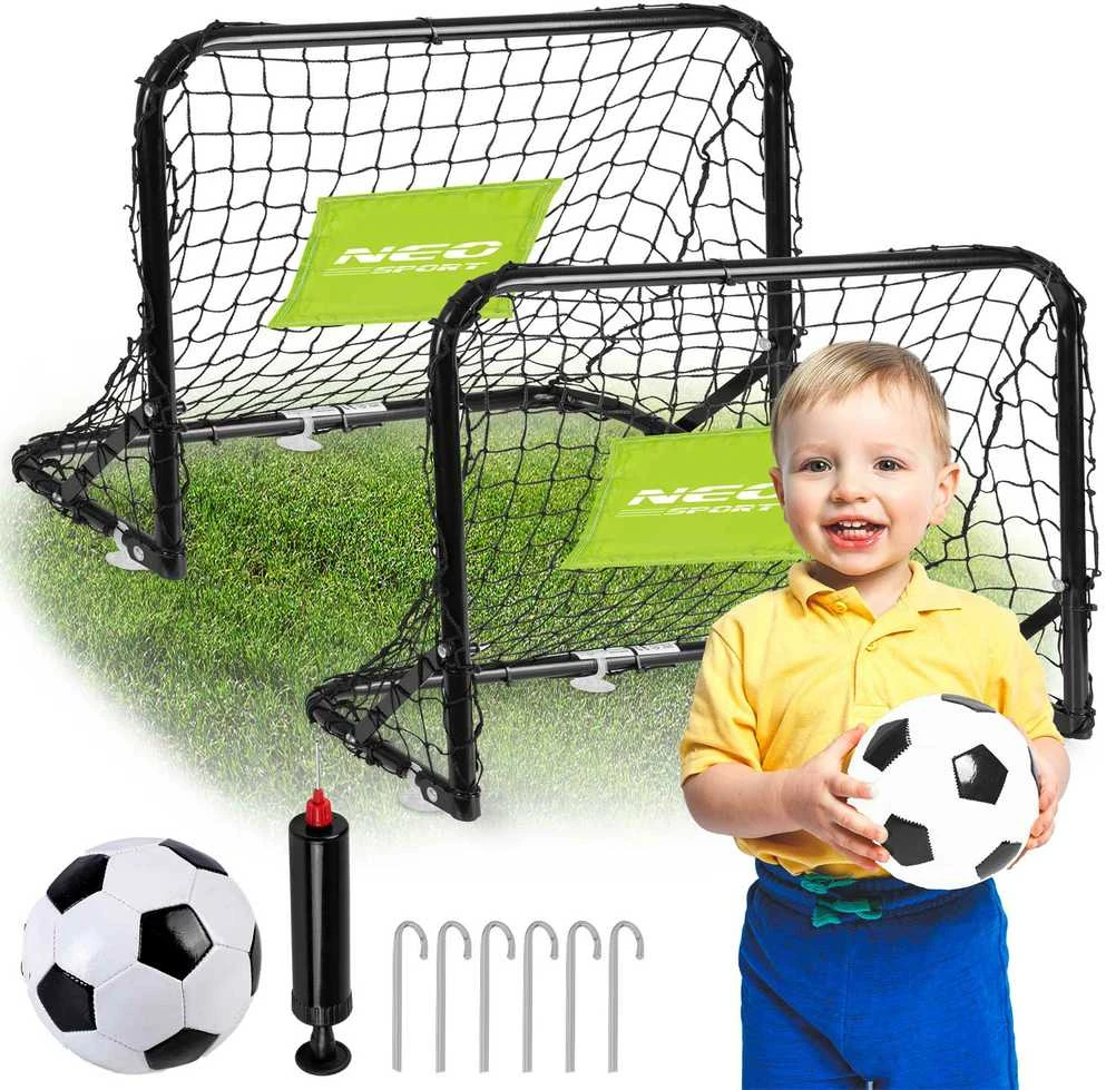 Neo-Sport SPORT Futbolo vartai – 2 rinkinys – 60 x 45 x 25 cm NS-461