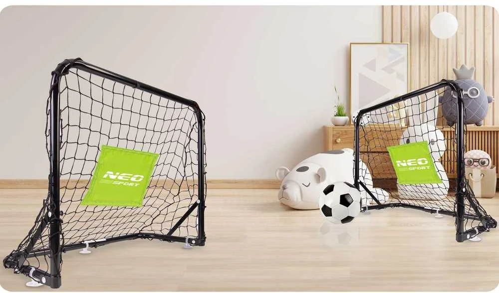Neo-Sport SPORT Futbolo vartai – 2 rinkinys – 60 x 45 x 25 cm NS-461