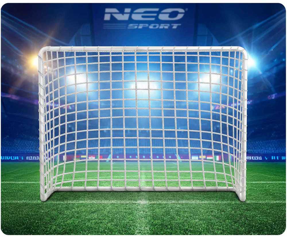 Neo-Sport Nešiojama futbolo vartų treniruočių sistema, 2 vnt., 183 x 122 x 61 cm, NS-485