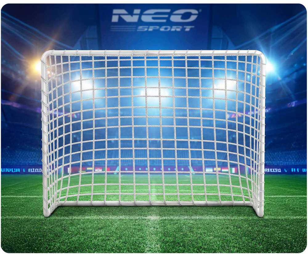 Neo-Sport Nešiojami futbolo vartai treniruotėms 183 x 122 x 61 cm NS-485
