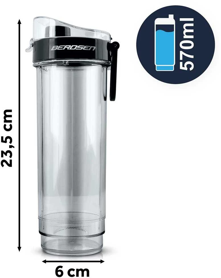 Gertuvė su kandikliu 570 ml BD-757 Berdsen