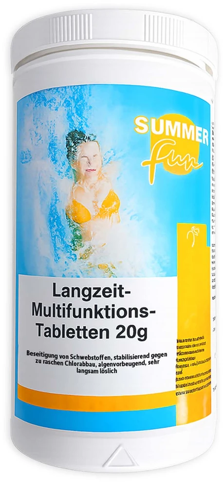 Chloras baseinui, daugiafunkcės tabletės 20g - 1kg
