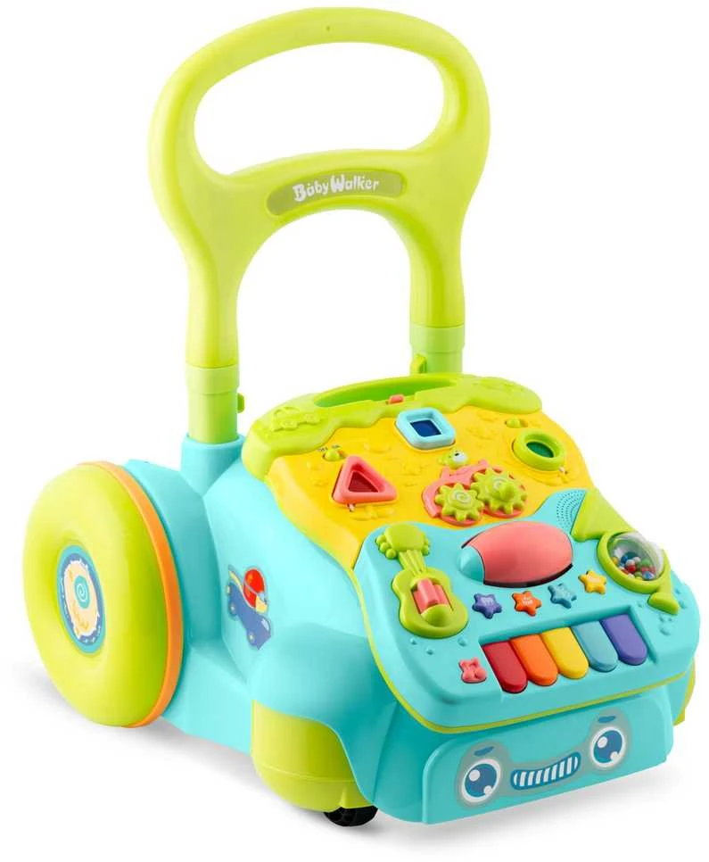 Lavinamasis stumdukas su pianinu 2in1 kūdikiams, Ricokids