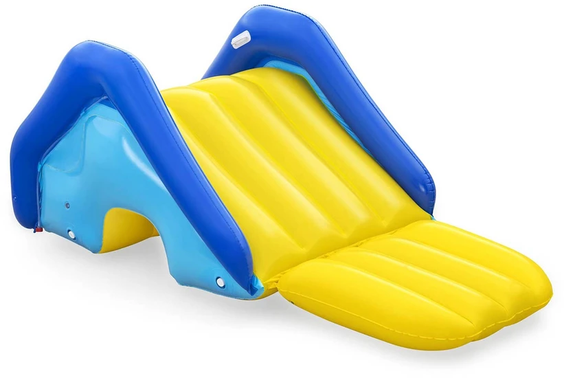 Bestway baseino čiuožykla, PVC, integruotas vandens purkštuvas, 247 × 124 × 100 cm, 52453