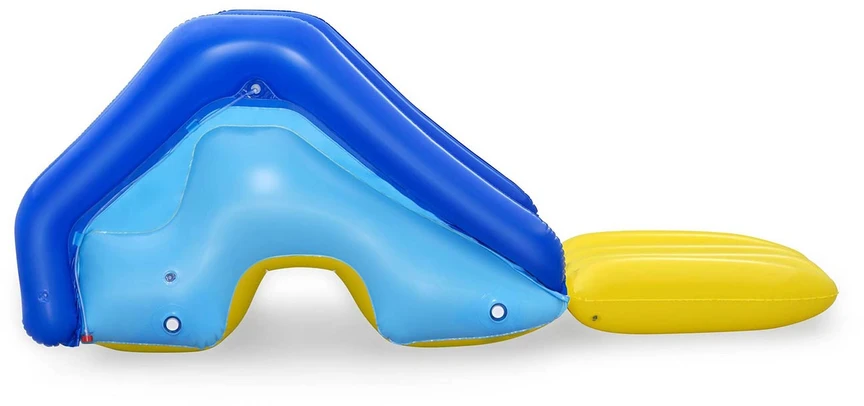 Bestway baseino čiuožykla, PVC, integruotas vandens purkštuvas, 247 × 124 × 100 cm, 52453