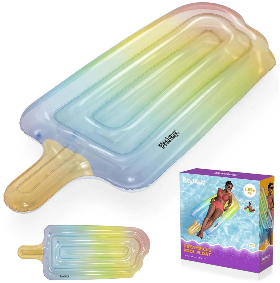 Bestway Pripučiamas spalvingas vandens čiužinys ICE 185 cm 43161