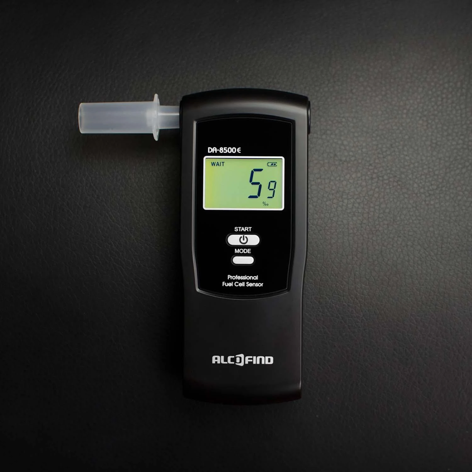 Alkotesteris Alcofind Elektrocheminis alkoholio matuoklis DA 8500E su antgaliais