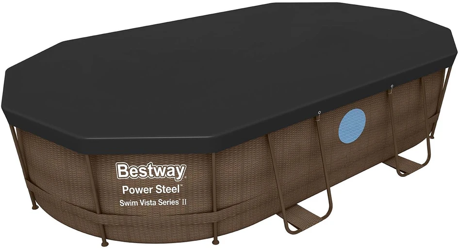 PowerSteel baseino dangtis 427 x 250 cm BESTWAY