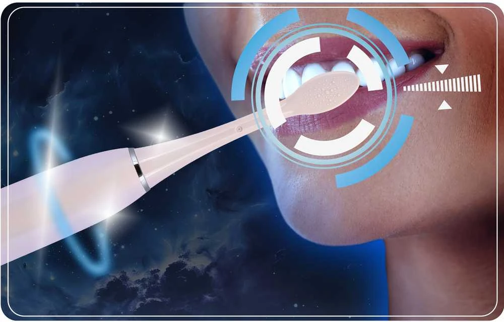 Berdsen Galaxy sonic dantų šepetėlis, rožinis