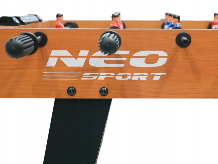 Stalo futbolo stalas „Neo-Sport NS-444“, tamsiai rudas aprašymas - Prekės nuotrauka