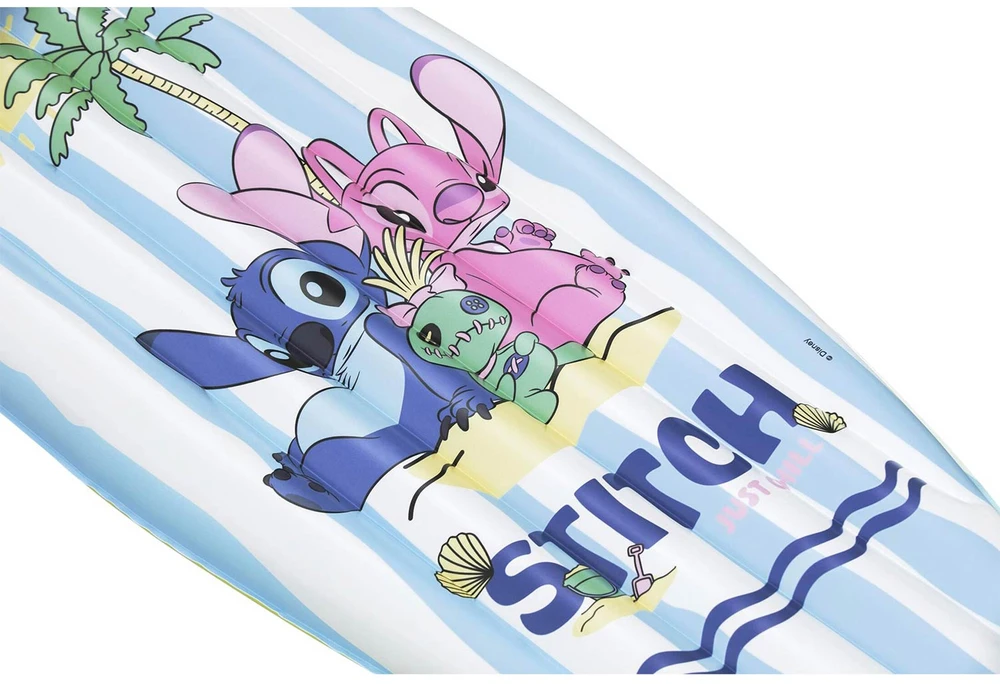Bestway Pripučiama „Vanduo“ čiužinio lenta „Disney“ Lilo ir Stitch 114x46cm 9104V