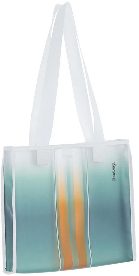 Bestway TAHITI paplūdimio čiužinys su rankenomis 178x56cm + paplūdimio krepšys 42072