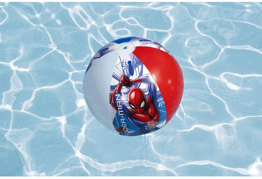 Dmuchana Pripučiamas paplūdimio kamuolys „Marvel Spider-Man“, 51 cm, „Bestway 98002“