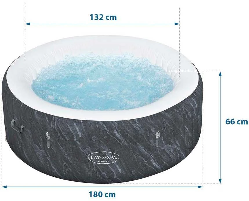 "Lay-Z-Spa Boracay" sūkurinė vonia BESTWAY