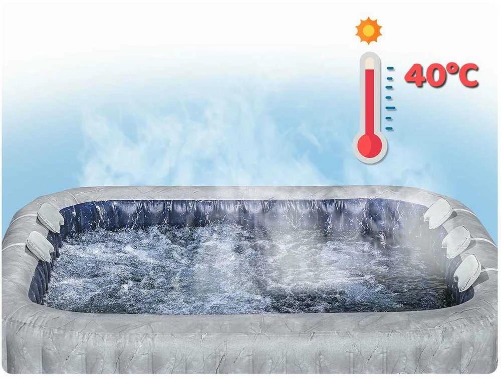 "Lay-Z-Spa San Francisco" SMART HydroJet PRO sūkurinė vonia BESTWAY