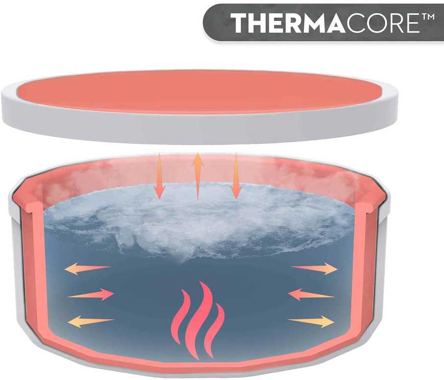 „Lay-Z-Spa Toronto SMART Air Jet Jacuzzi BESTWAY