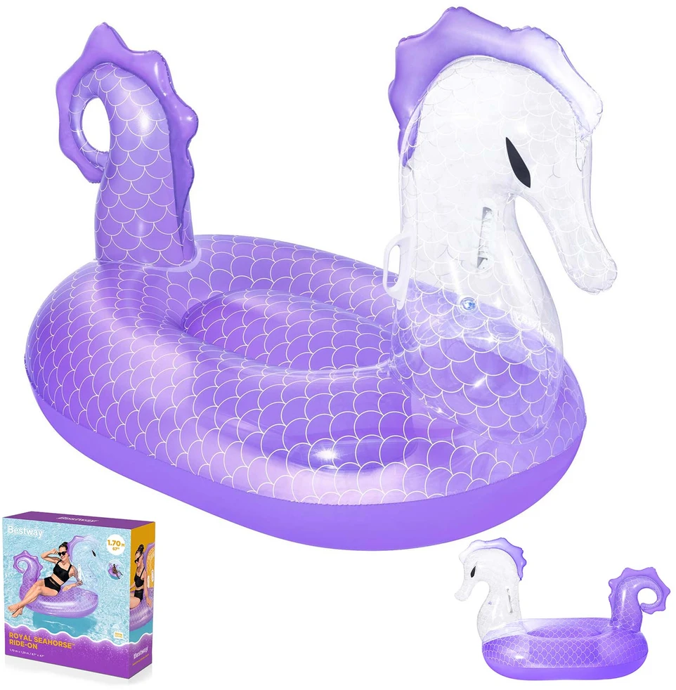 Pripučiamas čiužinys „Royal Seahorse™“, 170 x 120 cm, „BESTWAY“