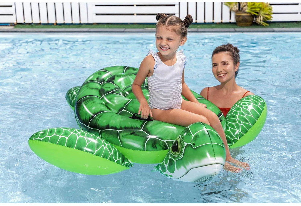 Bestway pripučiamas čiužinys su rankenomis TURTLE 41524