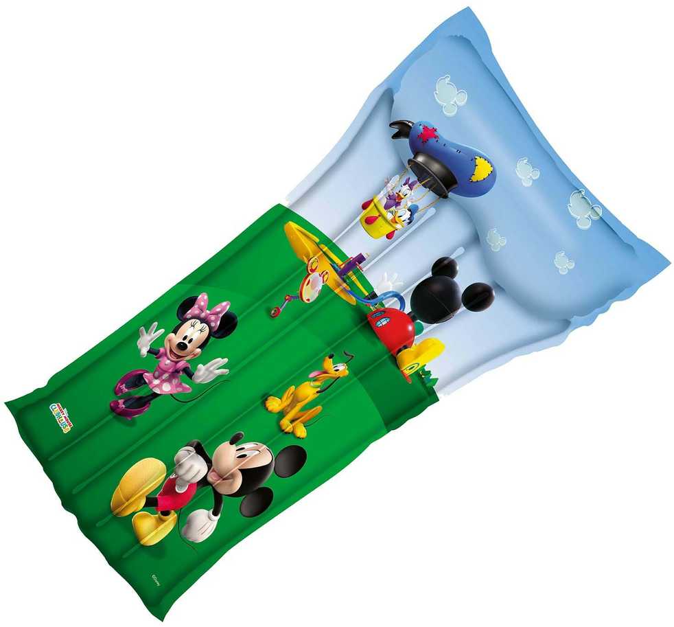 Pripučiamas čiužinys vaikams „Mickey“, 119 x 61 cm, „Bestway 91006“.