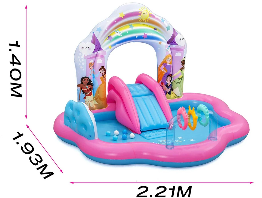 Pripučiama žaidimų aikštelė Bestway Princess,9103Y,221x193cm