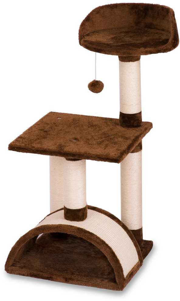 Draskyklė, katės namelis 83 cm DR-256 rudas Pethaus