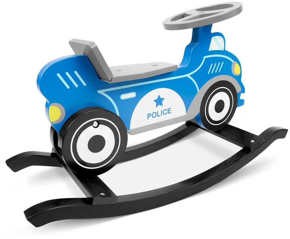 Medinis supamasis policijos automobilis Ricokids