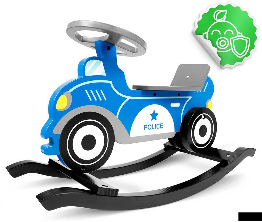 Medinis supamasis policijos automobilis Ricokids