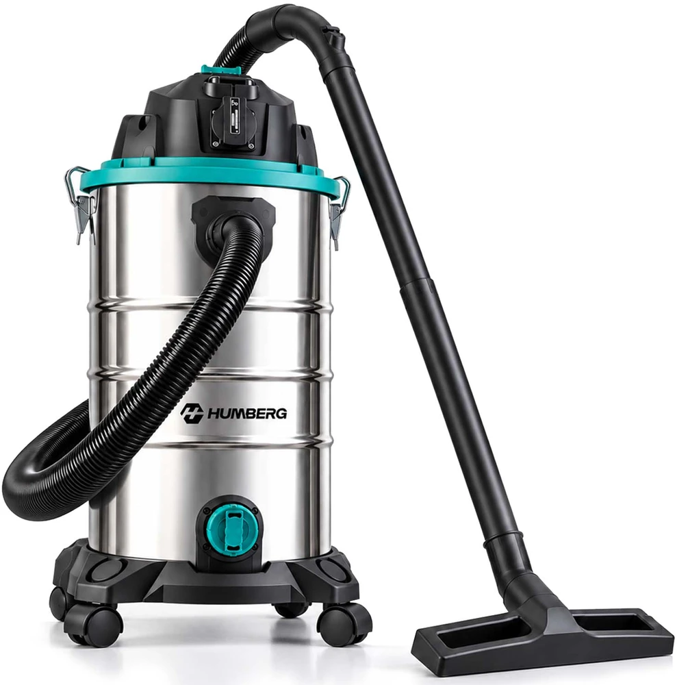 Humberg Dulkių siurblys pramoninis 30 l 3600 W be maišelio na mokro i sucho HM-409