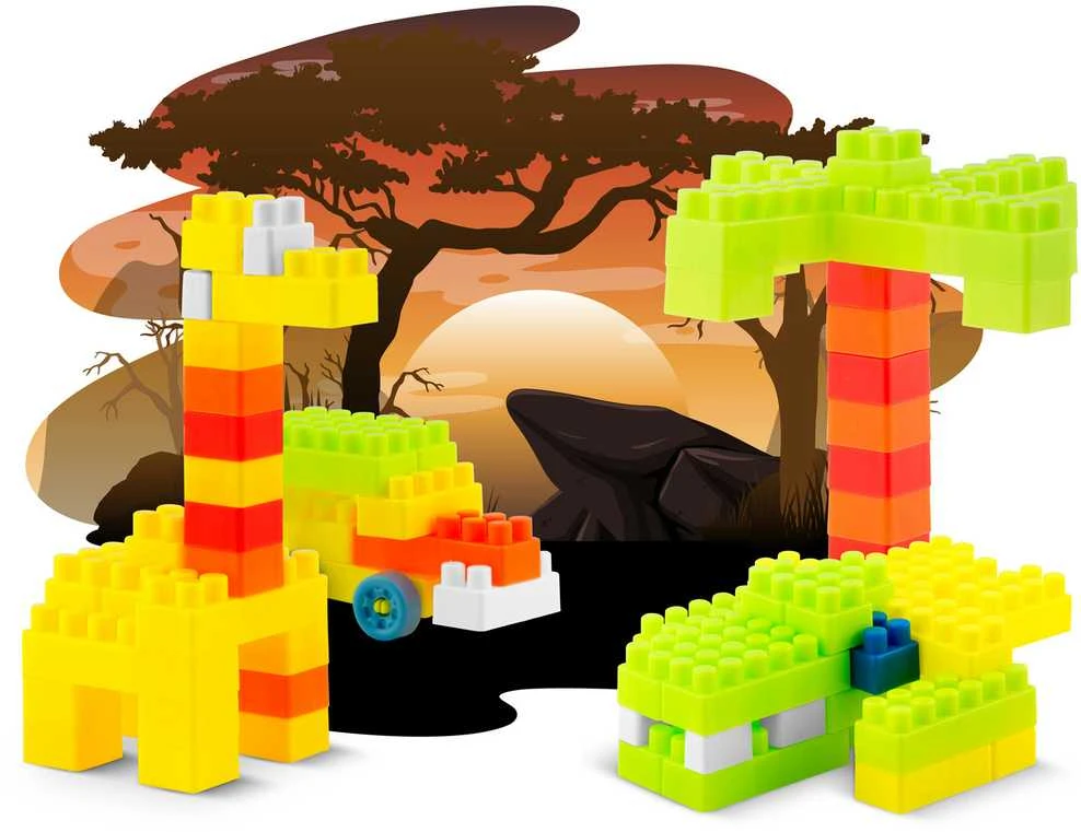 Ricokids RK-761 dideli žaisliniai kaladėlės