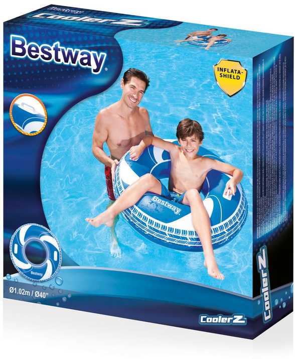 Didelis „Hydro Force“ plaukimo ratas, 102 cm, „Bestway 36093“